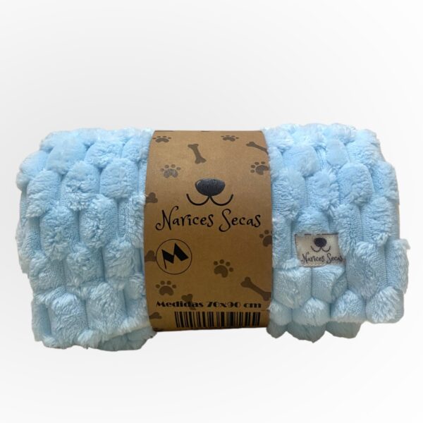 Manta Marshmallow Celeste - Imagen 4