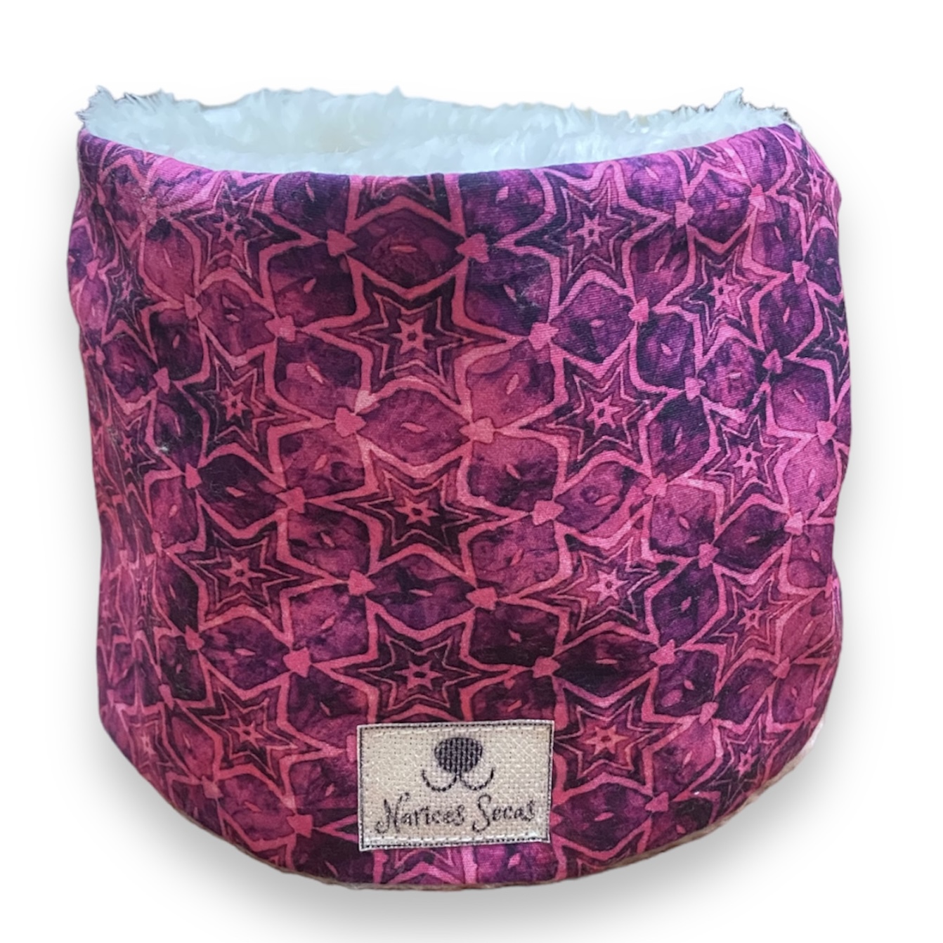 Cuello Corderito Caleidoscopio Morado
